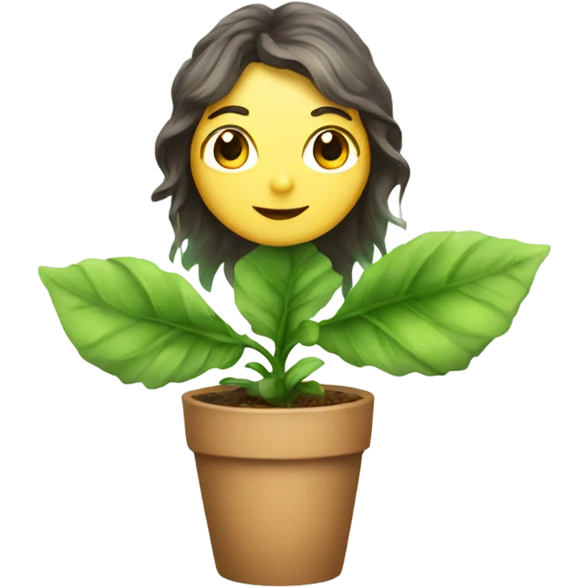 Plant fairy emoji