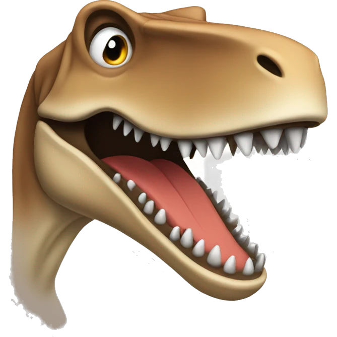 Smile trex emoji