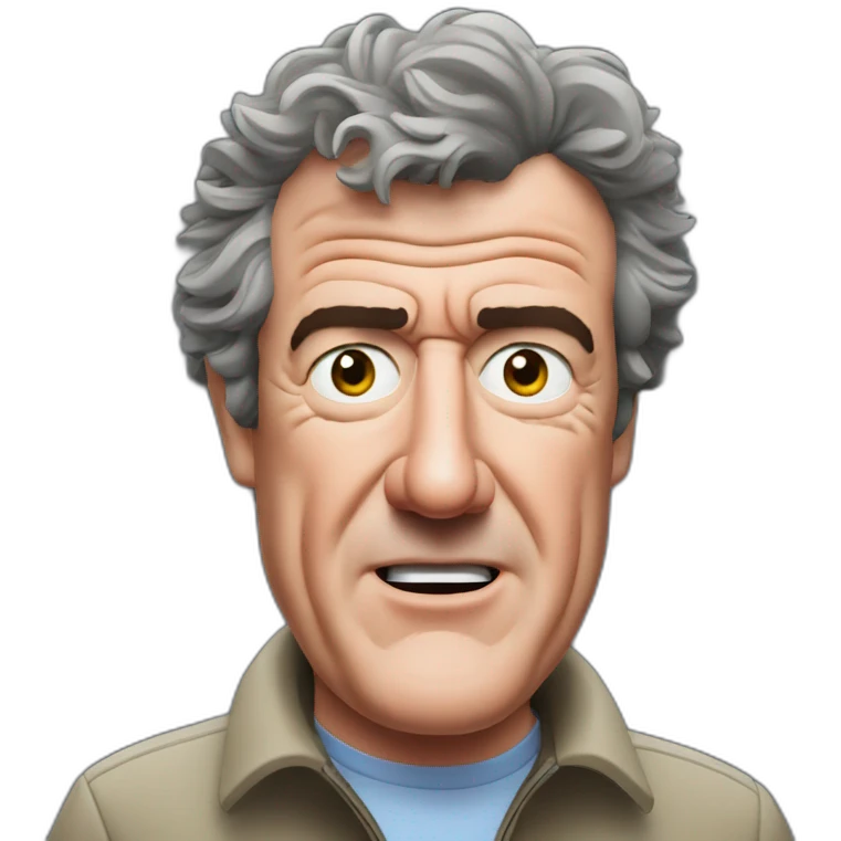 Jeremy Clarkson after a stroke emoji