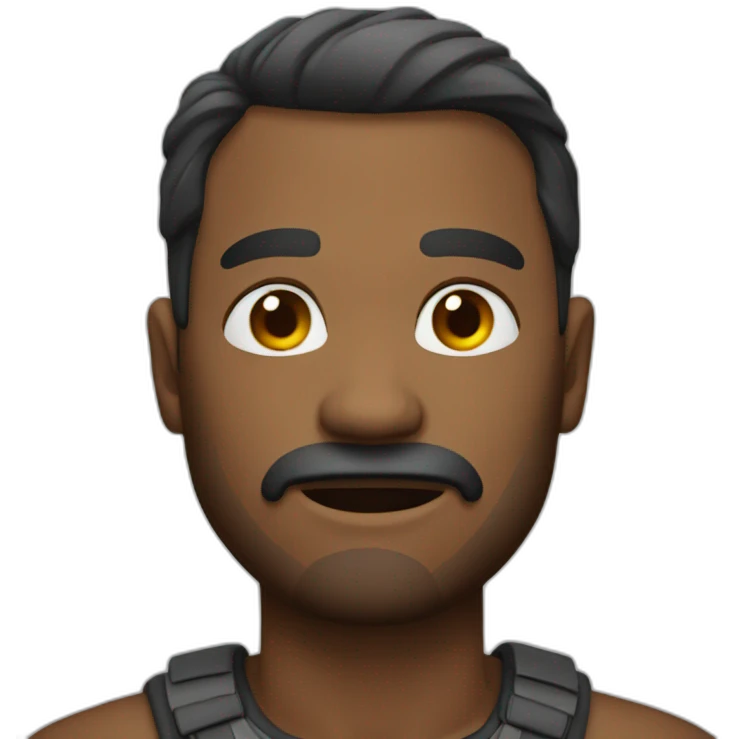 man cryng emoji
