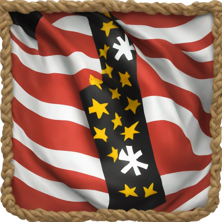 The flag of the German empire emoji