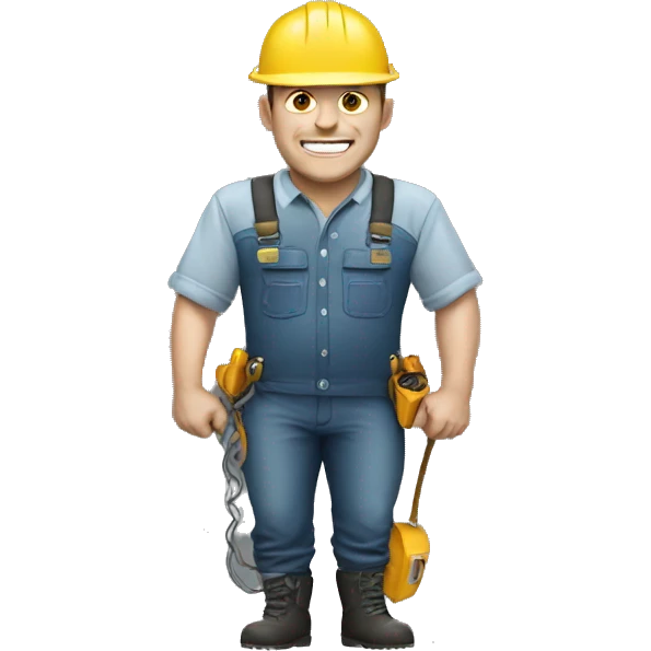 Power lineman emoji
