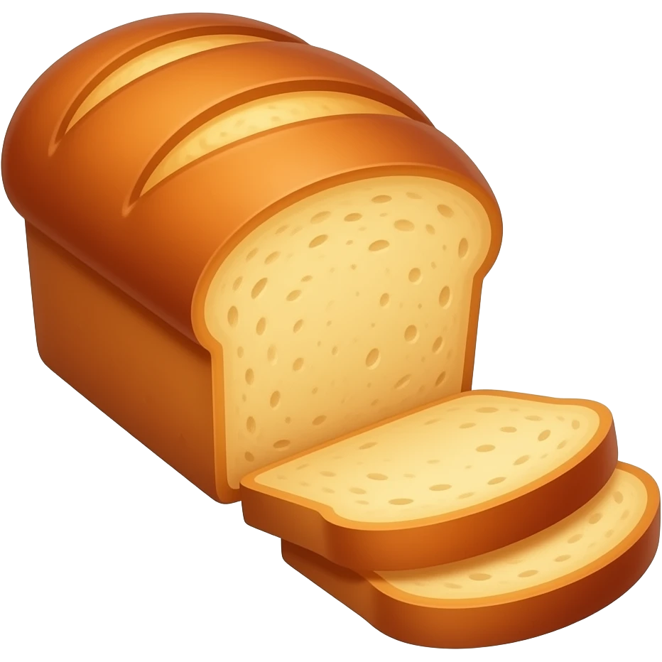 orange bread emoji