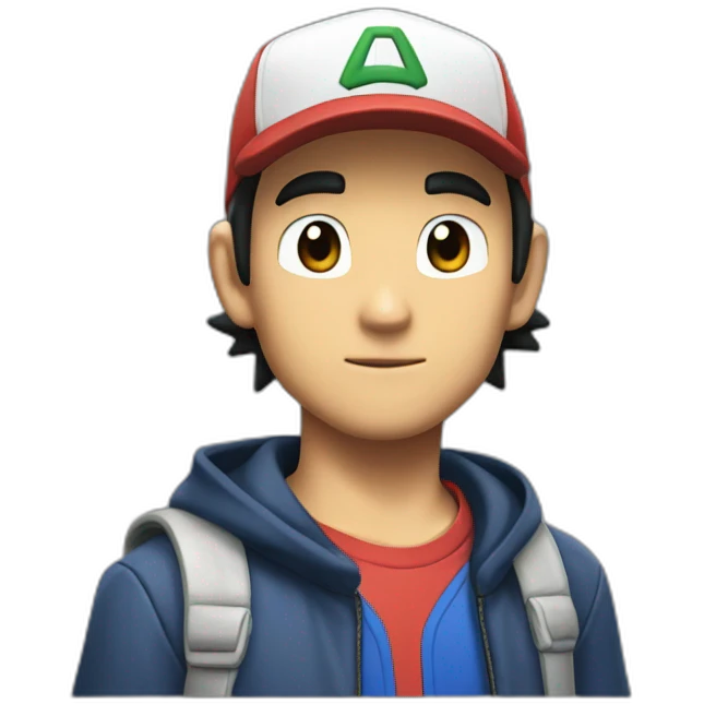 Ash ketchum emoji
