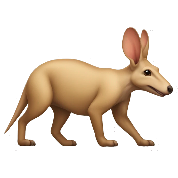 Aardvark emoji