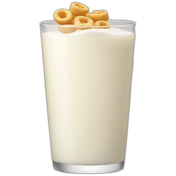 cereal milk emoji