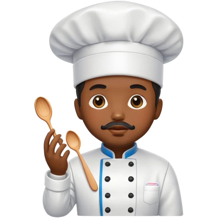 Black chef kiss emoji