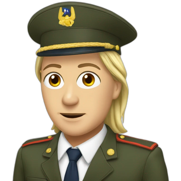 Marine lepen emoji