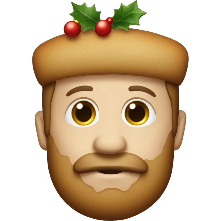 christmas antic tic gergerbread man emoji