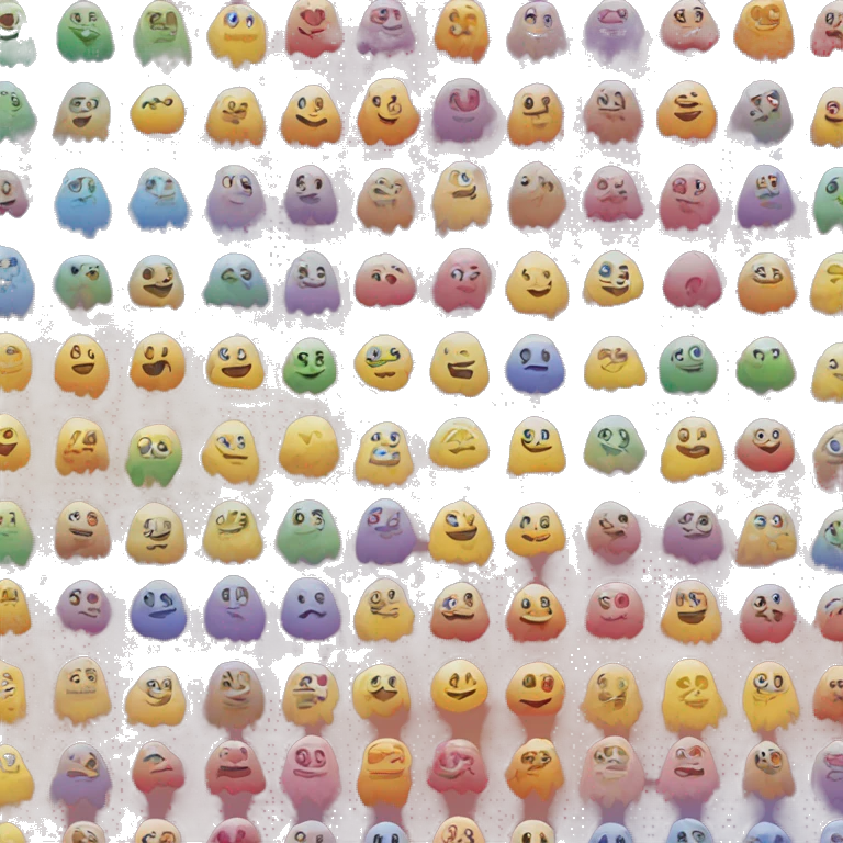 rainbow iphone 15 pro emoji