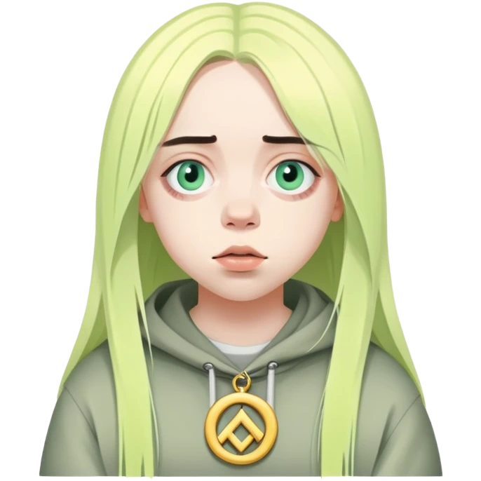 billie eilish bohsh symbol  emoji