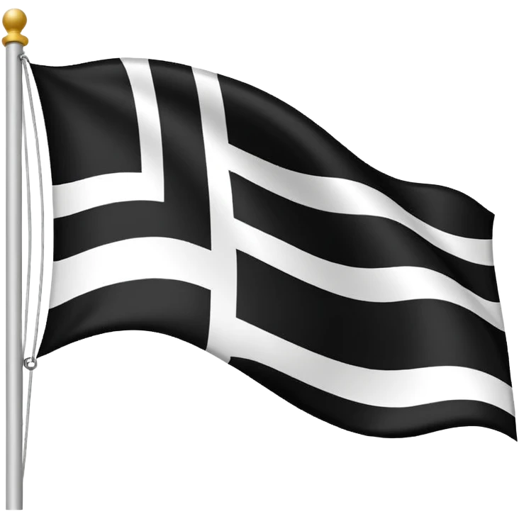 Fais moi le drapeau de la Bretagne comme il est réellement avec les 11 hermines et sans y ajouter ou modifier quoique ce soit pas même de personnages  emoji