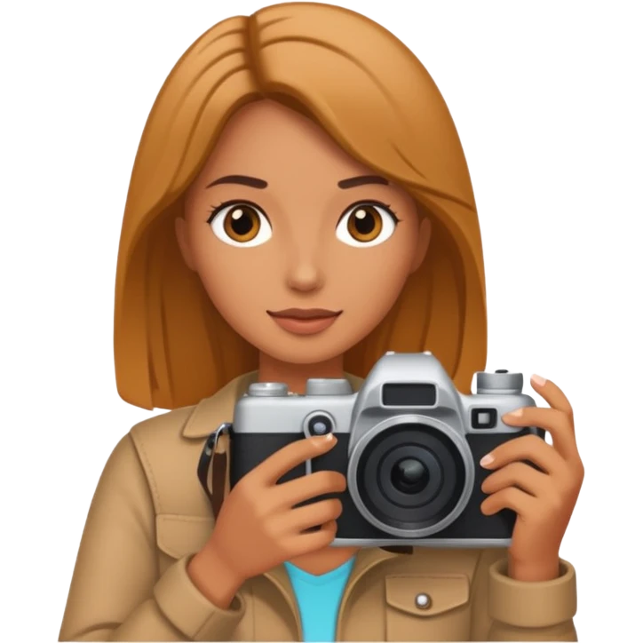 women with camera emoji