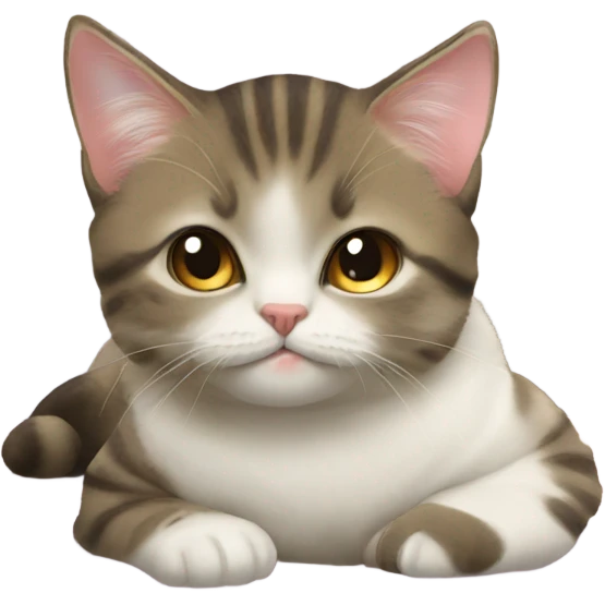 Милая кошечка плачет  emoji