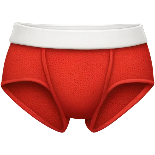 red underwear  emoji