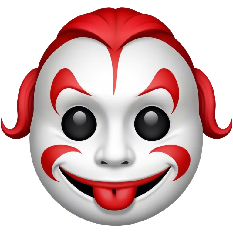Juggalo smiley face emoji