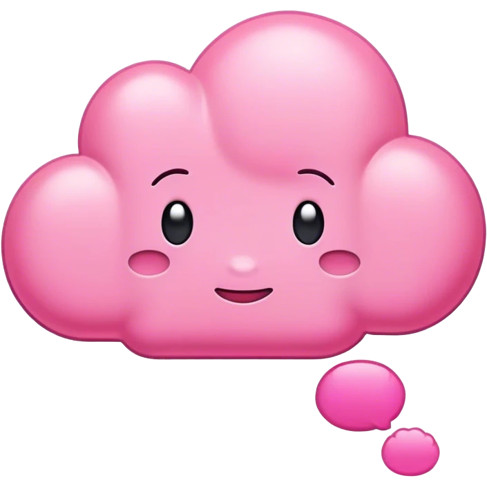 💭 + 🩷 emoji