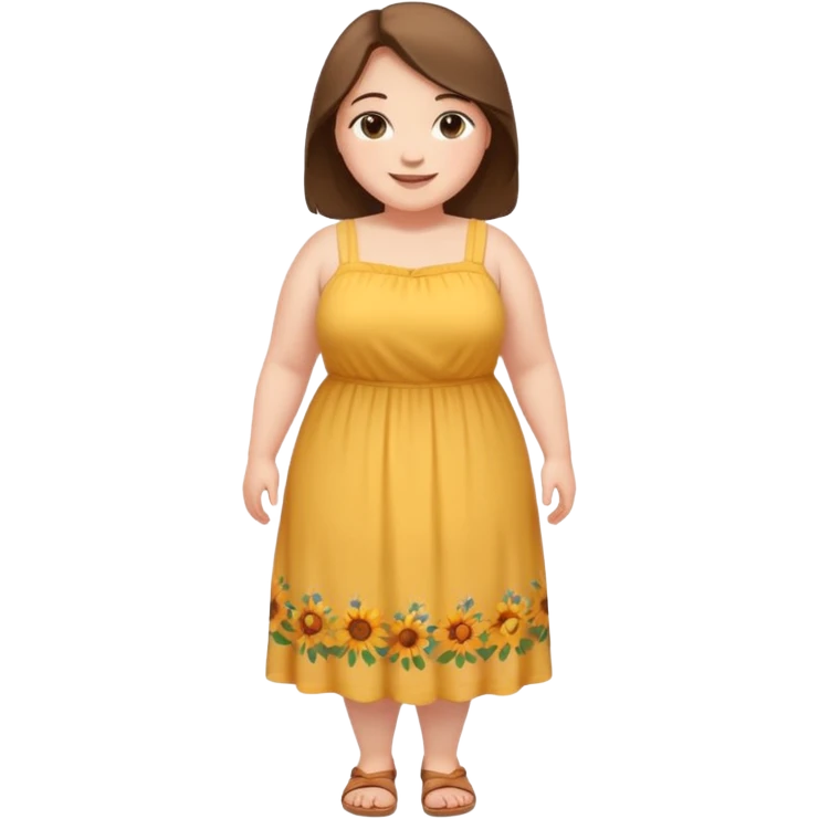 Fatty girl full body emoji