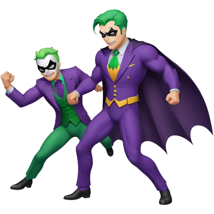 Batman catching joker emoji