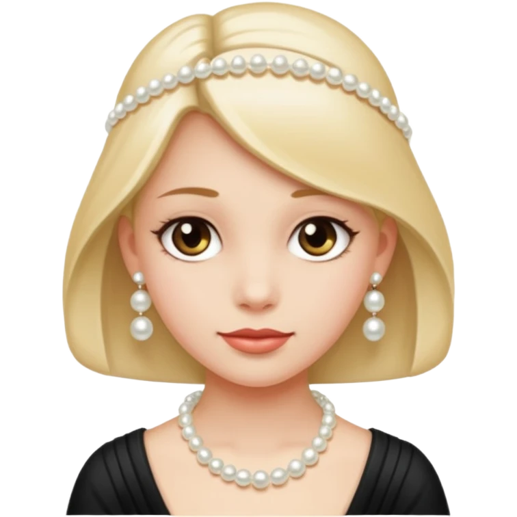 Pearl String Girl emoji