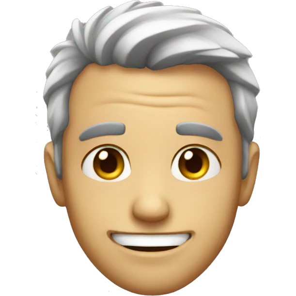 Smile bad emoji