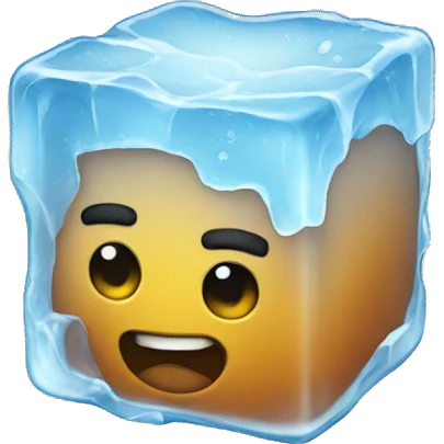Ice cube  emoji