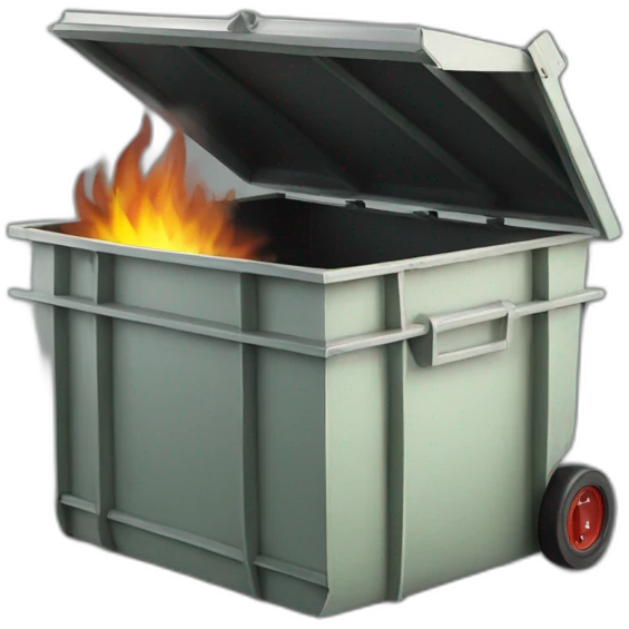 dumpster-fire-2 emoji