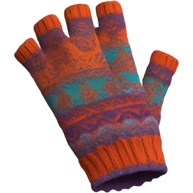 Fingerless gloves emoji