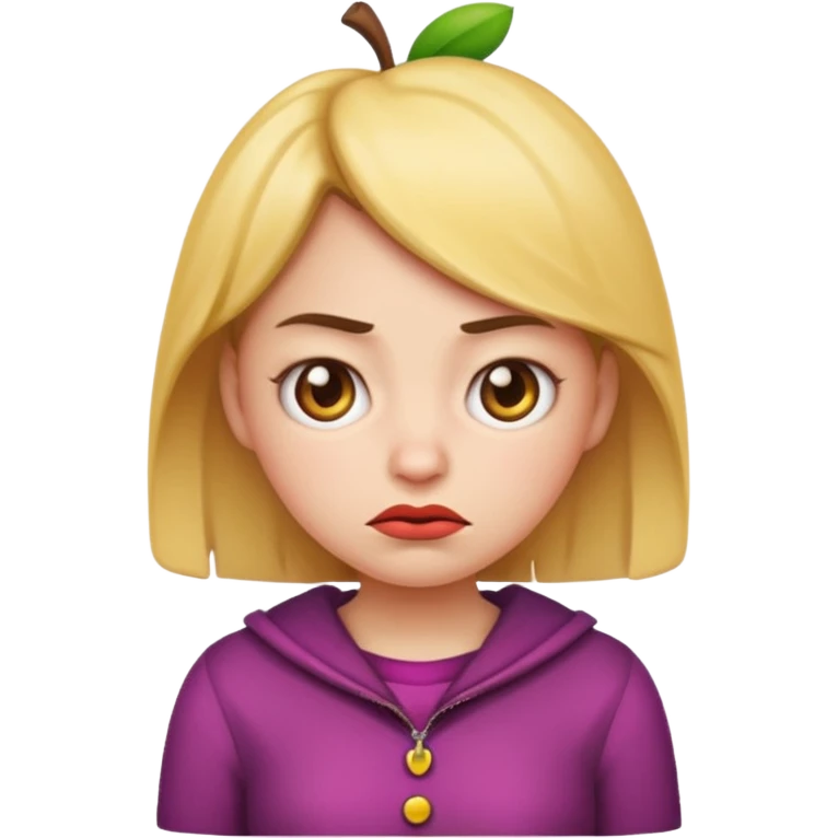 girl emoji , apple style , ugly outfit emoji