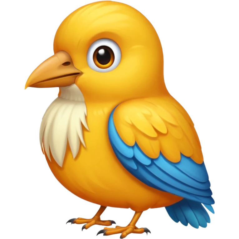  long haired bird emoji