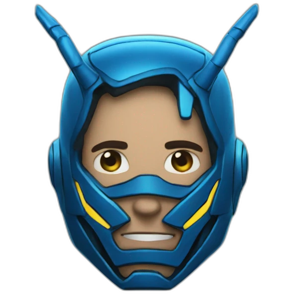 blue beetle emoji