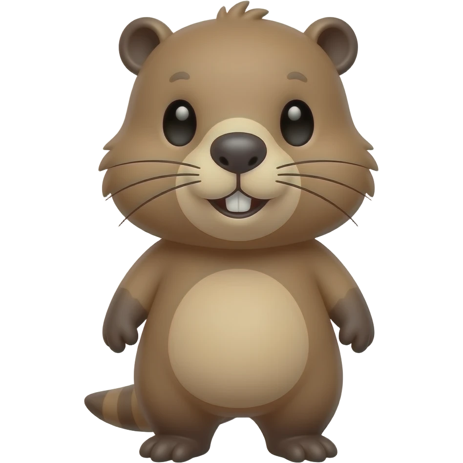 Cute characters cacybara emoji