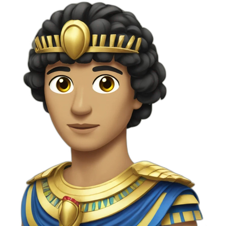 julio cesar y Cleopatra emoji