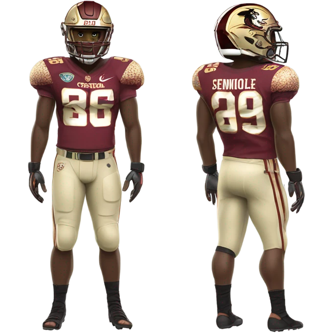 FSU Seminole football player emoji