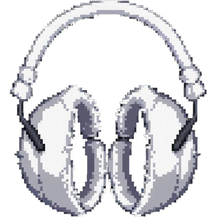 white fuzzy winter ear muffs emoji