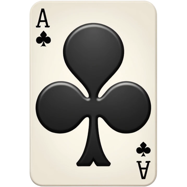 give me playing card 4 of club emoji