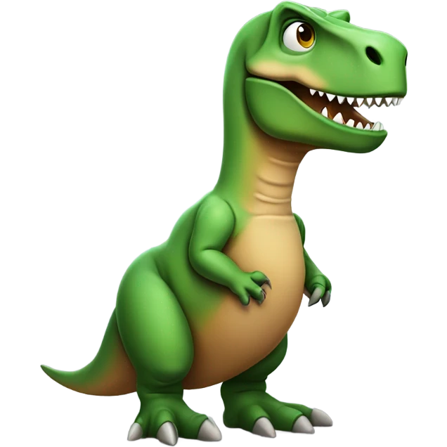 sad trex emoji