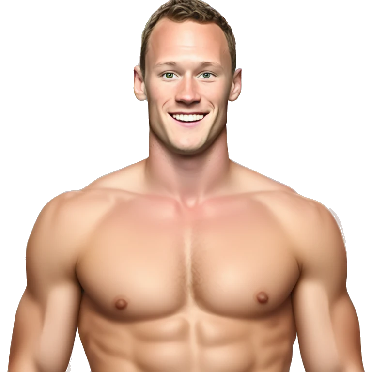 Jonathan Toews beach body with rainbow background emoji