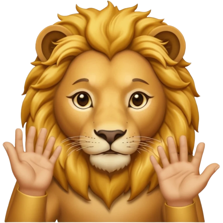 👐 👐 🦁 emoji