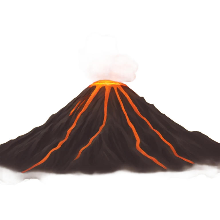 Volcano  emoji