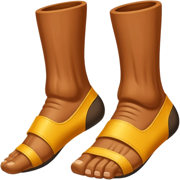 Kicking feet  emoji