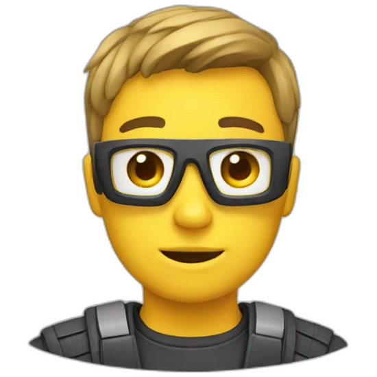 Super coder emoji