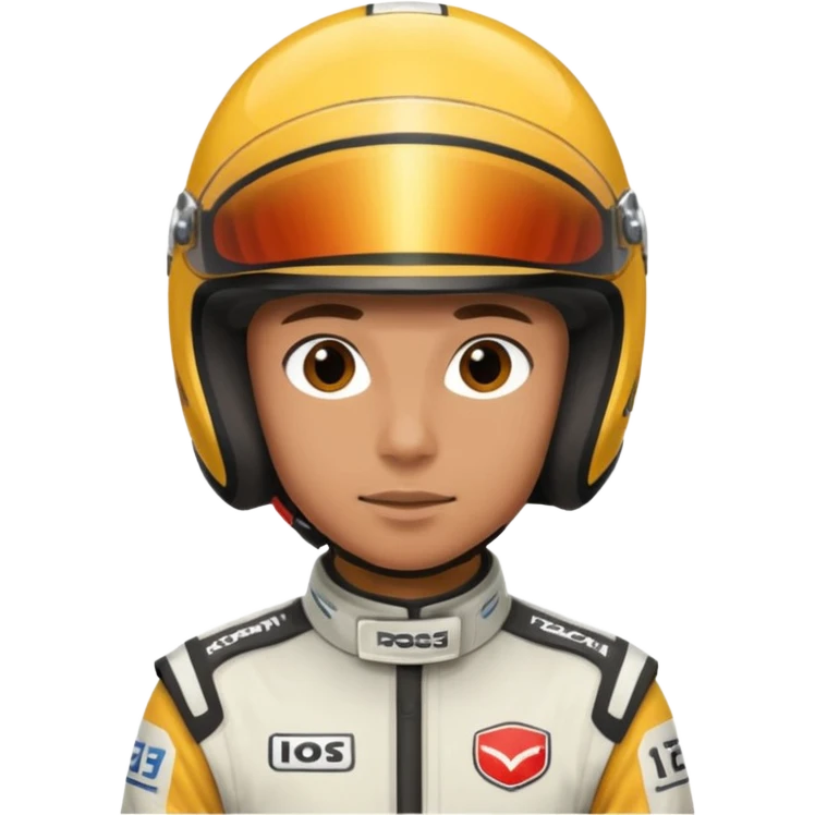 racing driver emoji