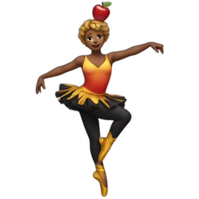 Apple dancer emoji