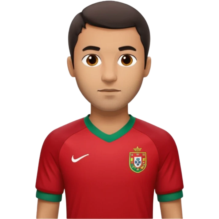 Nuno Mendes, Portuguese footballer, with Portugal jersey emoji