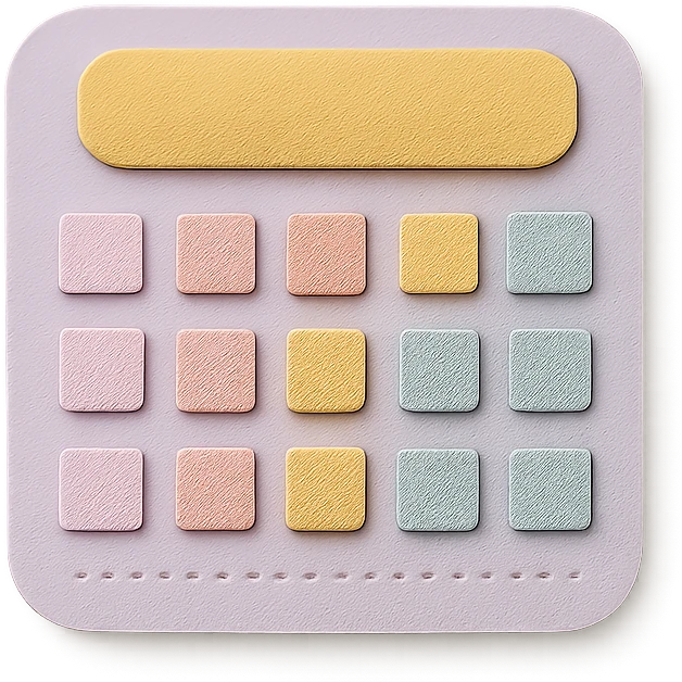 soft pastel gentle habit tracker grid with delicate dotted lines emoji