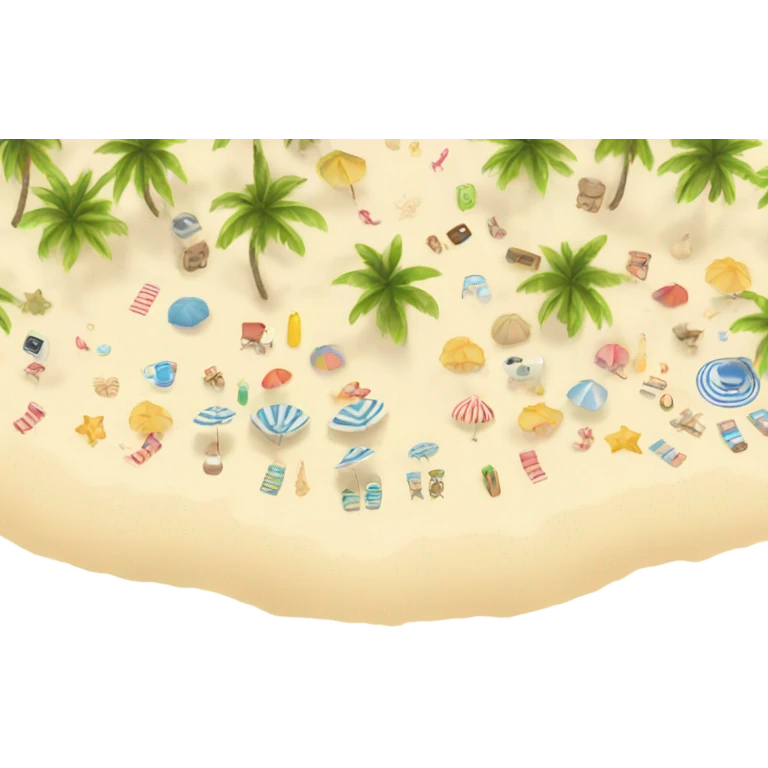 Beach emoji