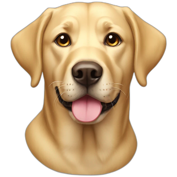 labrador golden emoji