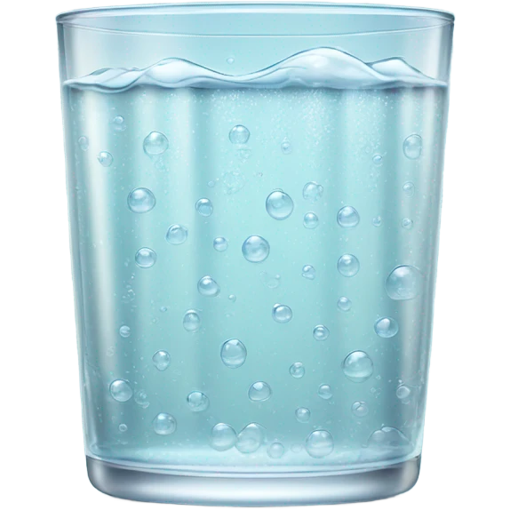 Sparkling water emoji