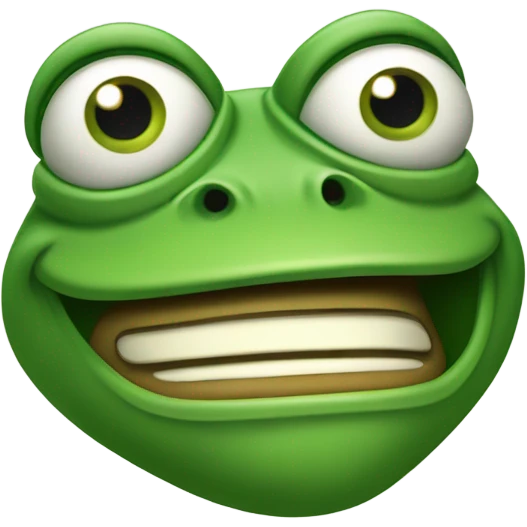 Pepe the frog emoji